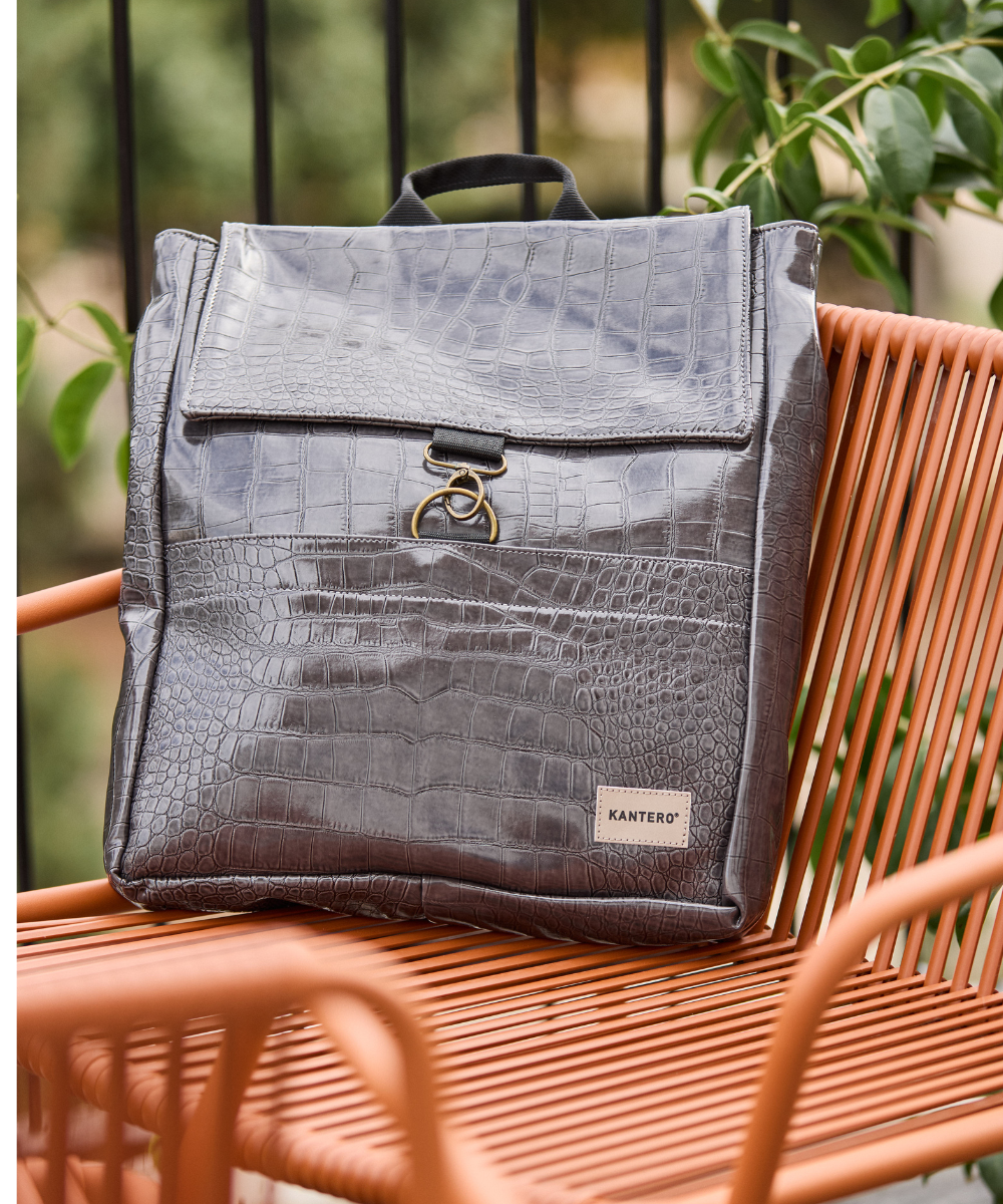 אקספרט פלוס קרוקו אפור מבריק