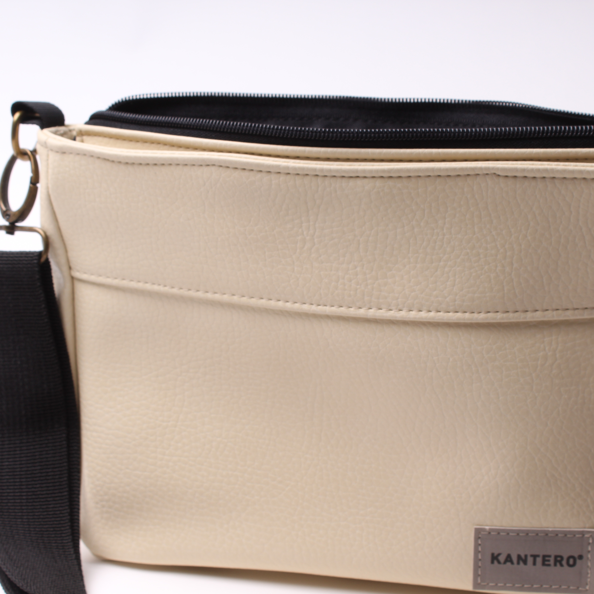 תיק צד SLIDE - קרם