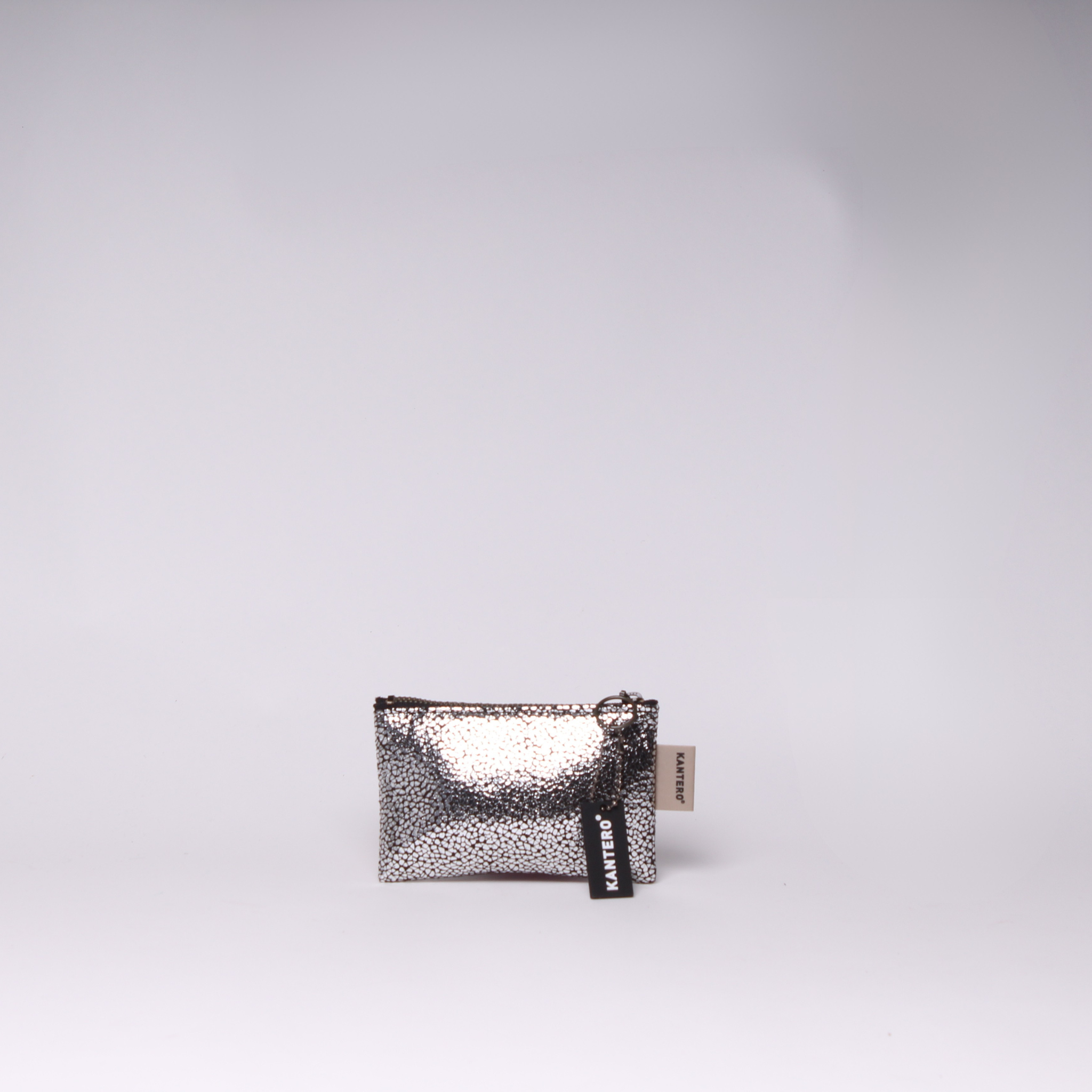 קלאץ' סופר קטן נצנצים כסוף כהה