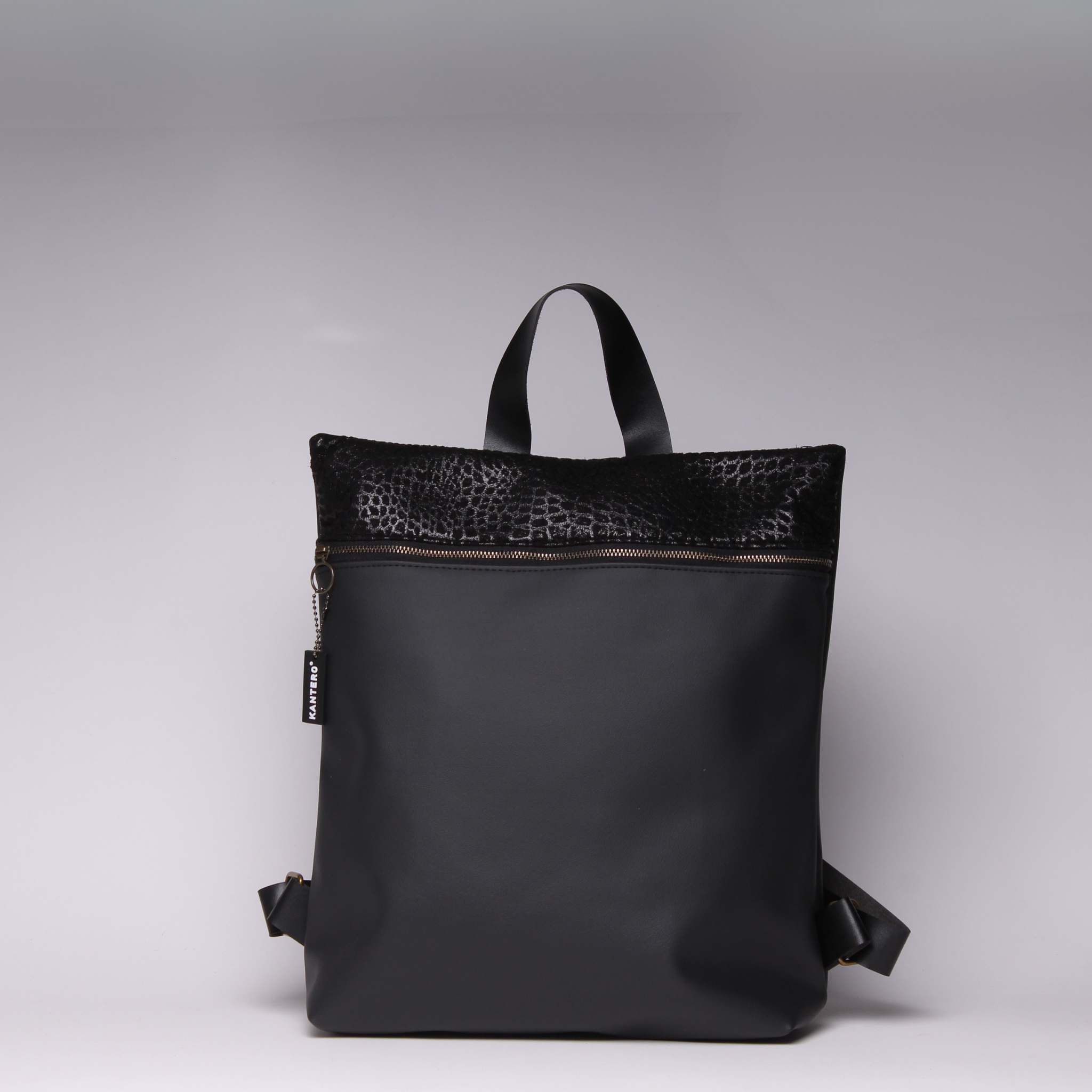 מלבן הדפס תנין שחור ושחור