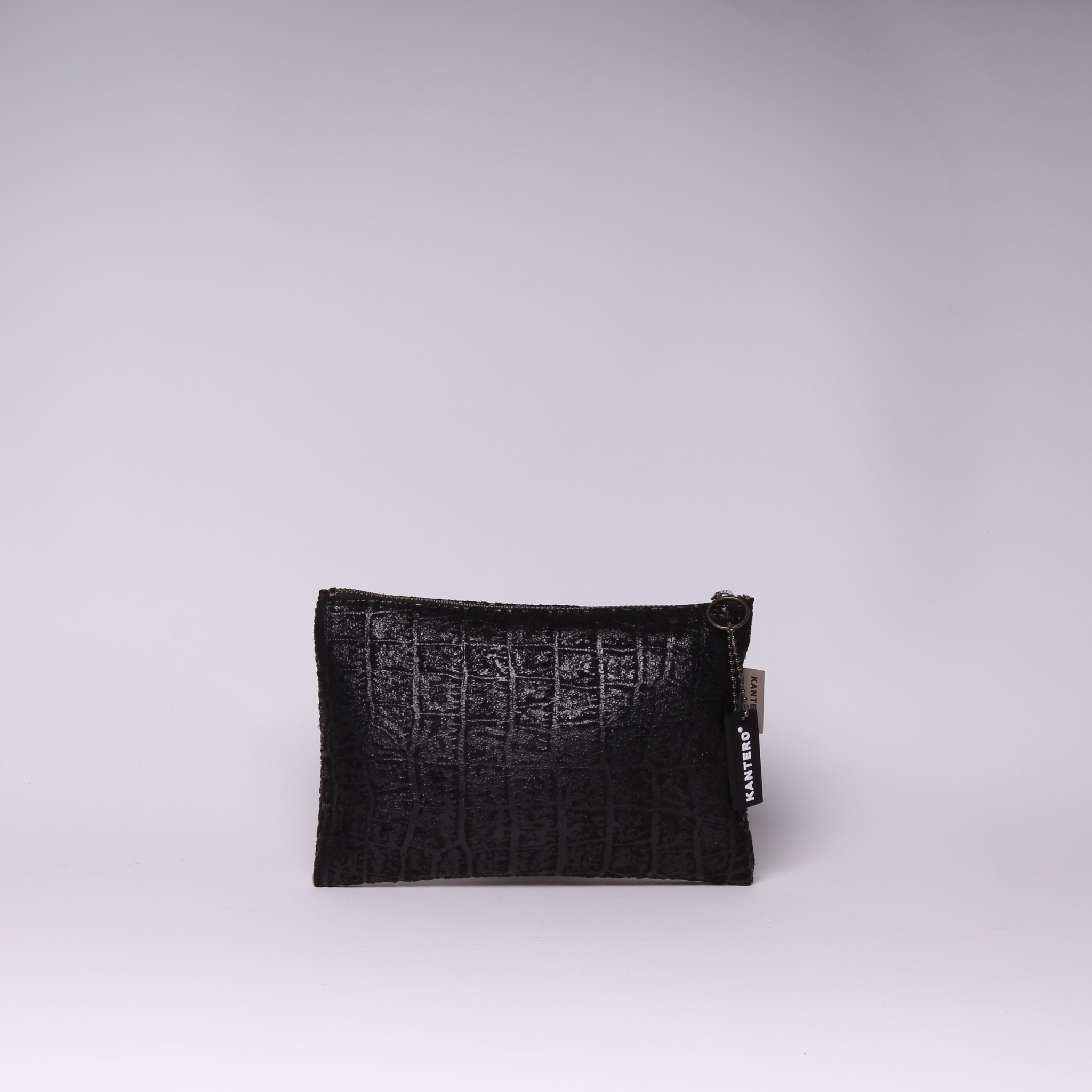 קלאץ' בינוני תנין שחור