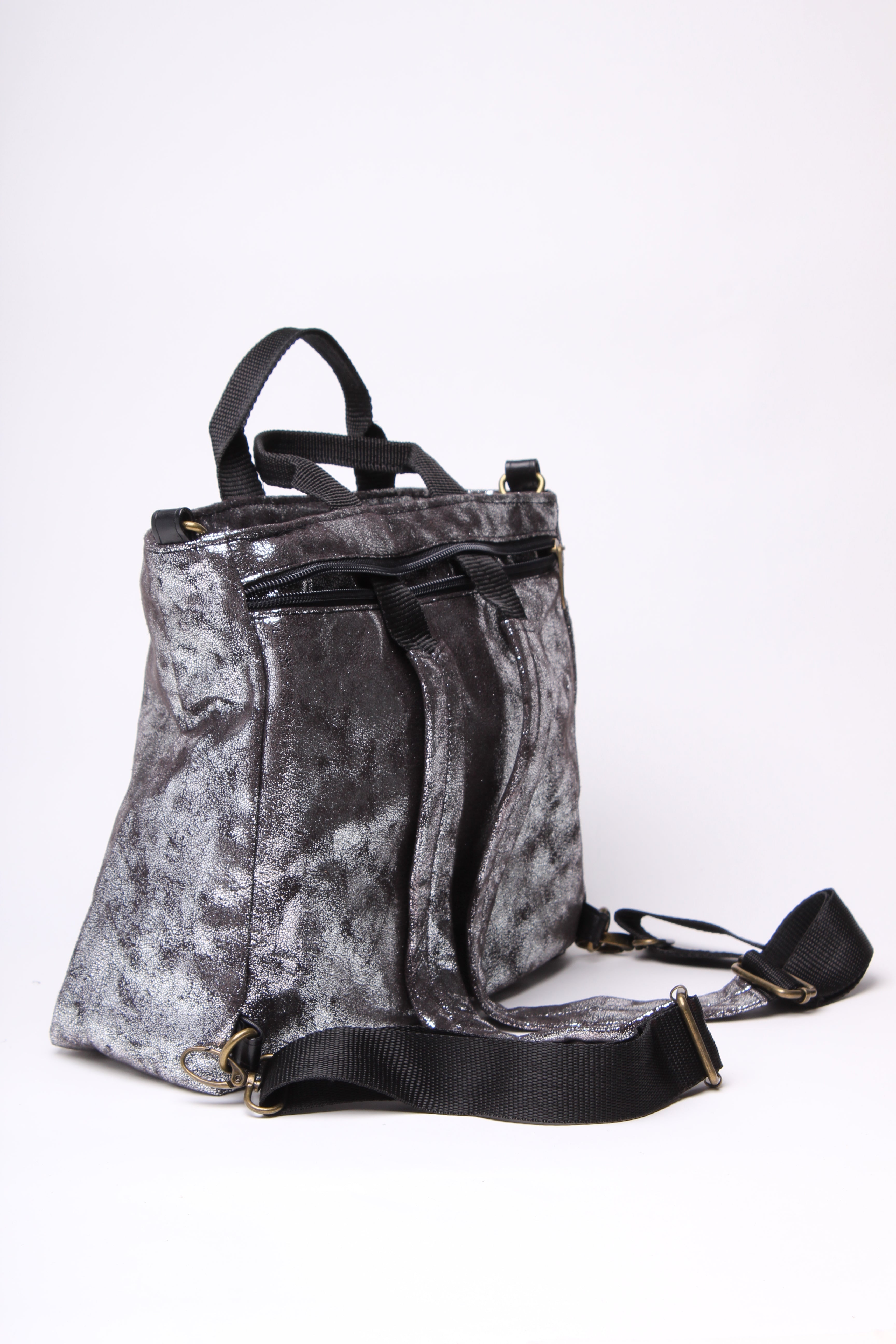 מיני פליפ כסוף משופשף