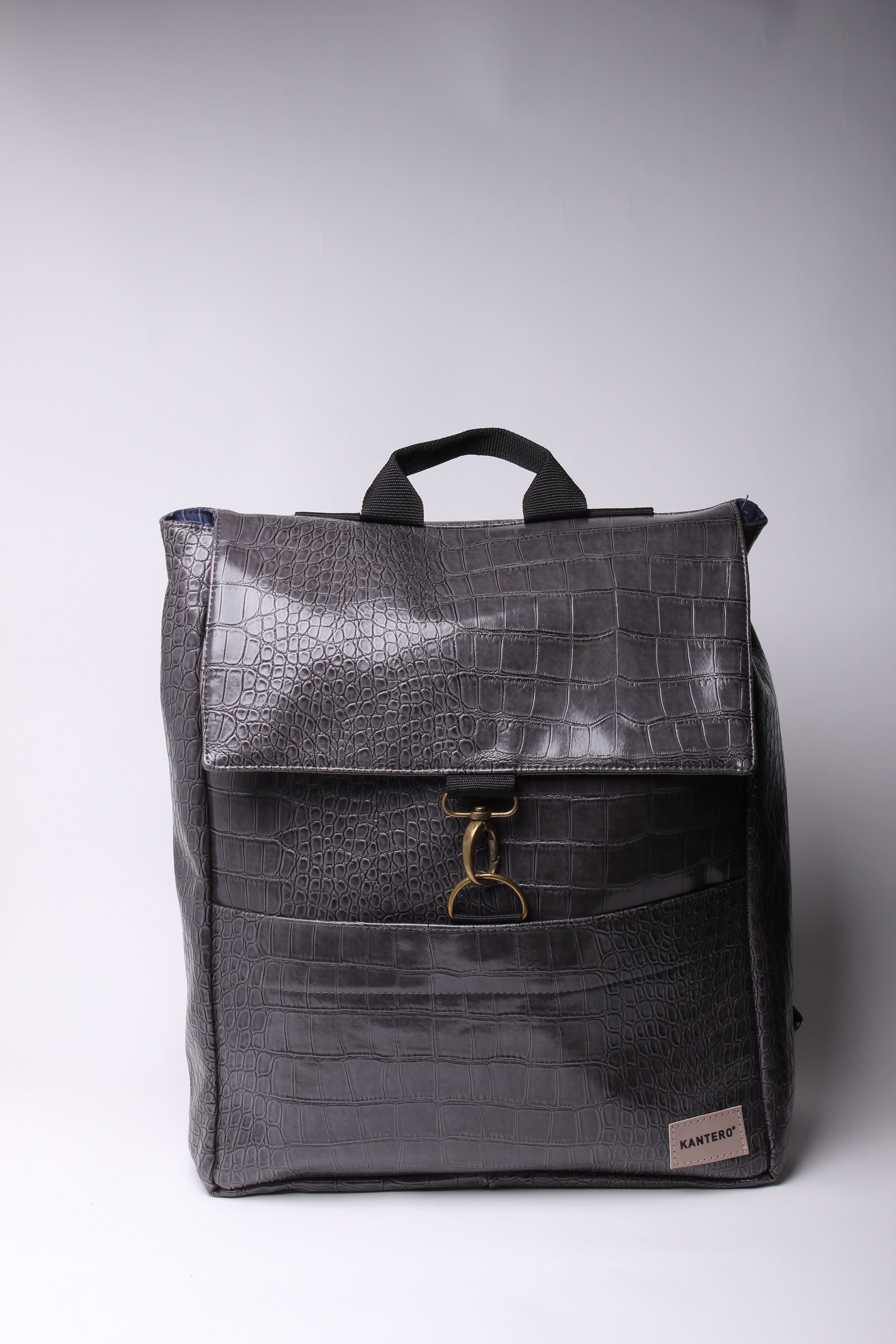 אקספרט פלוס קרוקו אפור מבריק