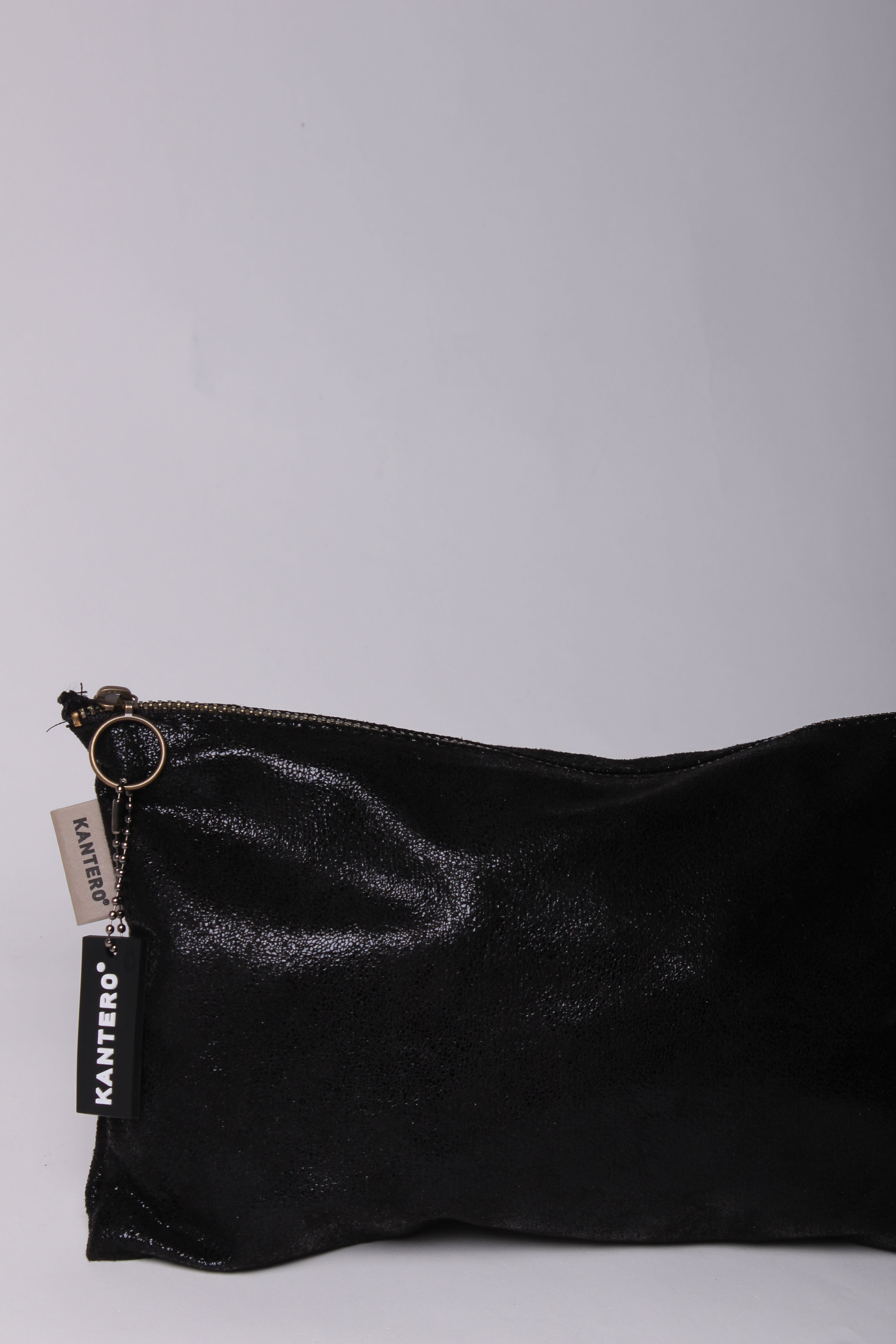 קלאץ' גדול שחור נצנצים