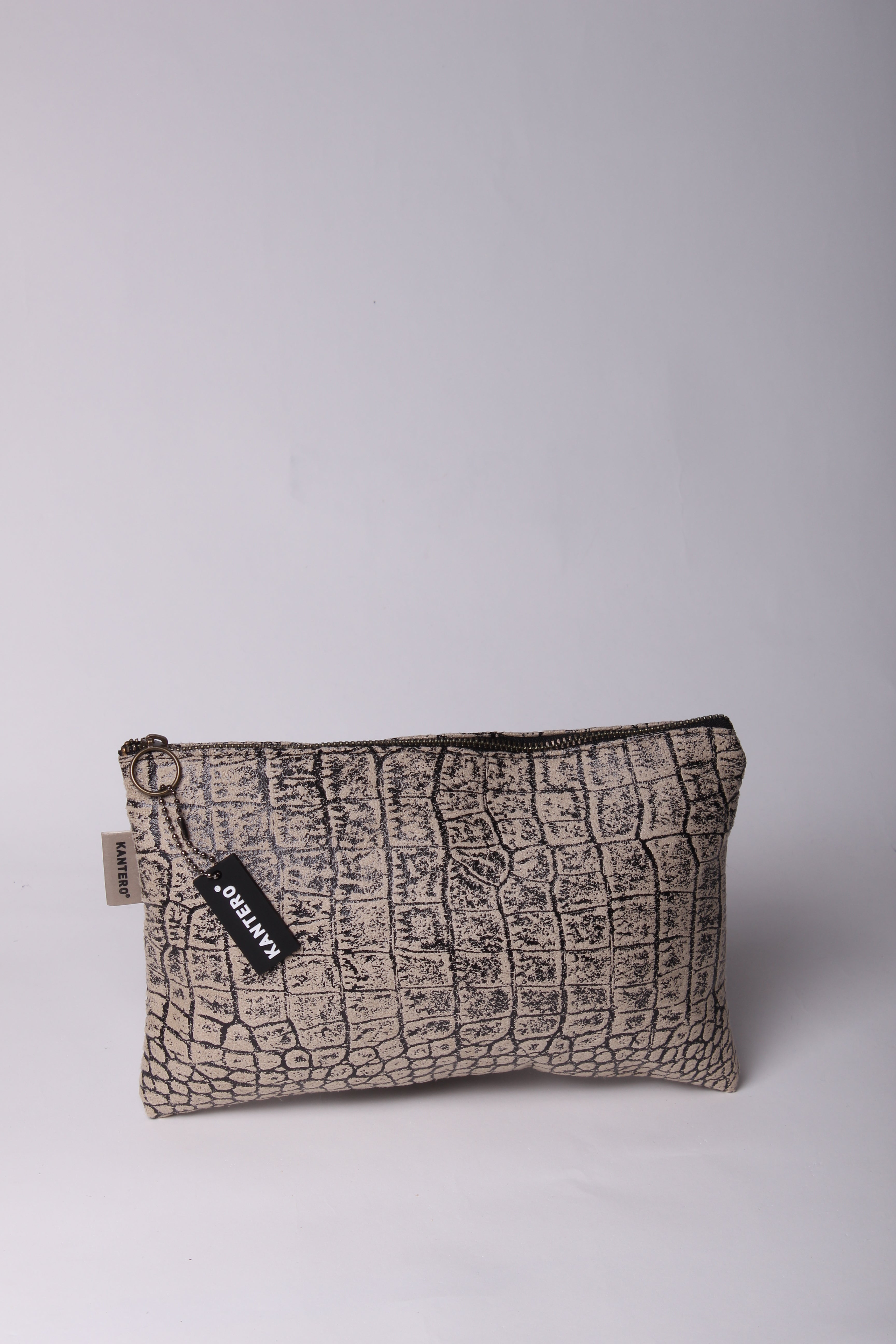 קלאץ' גדול הדפס תנין