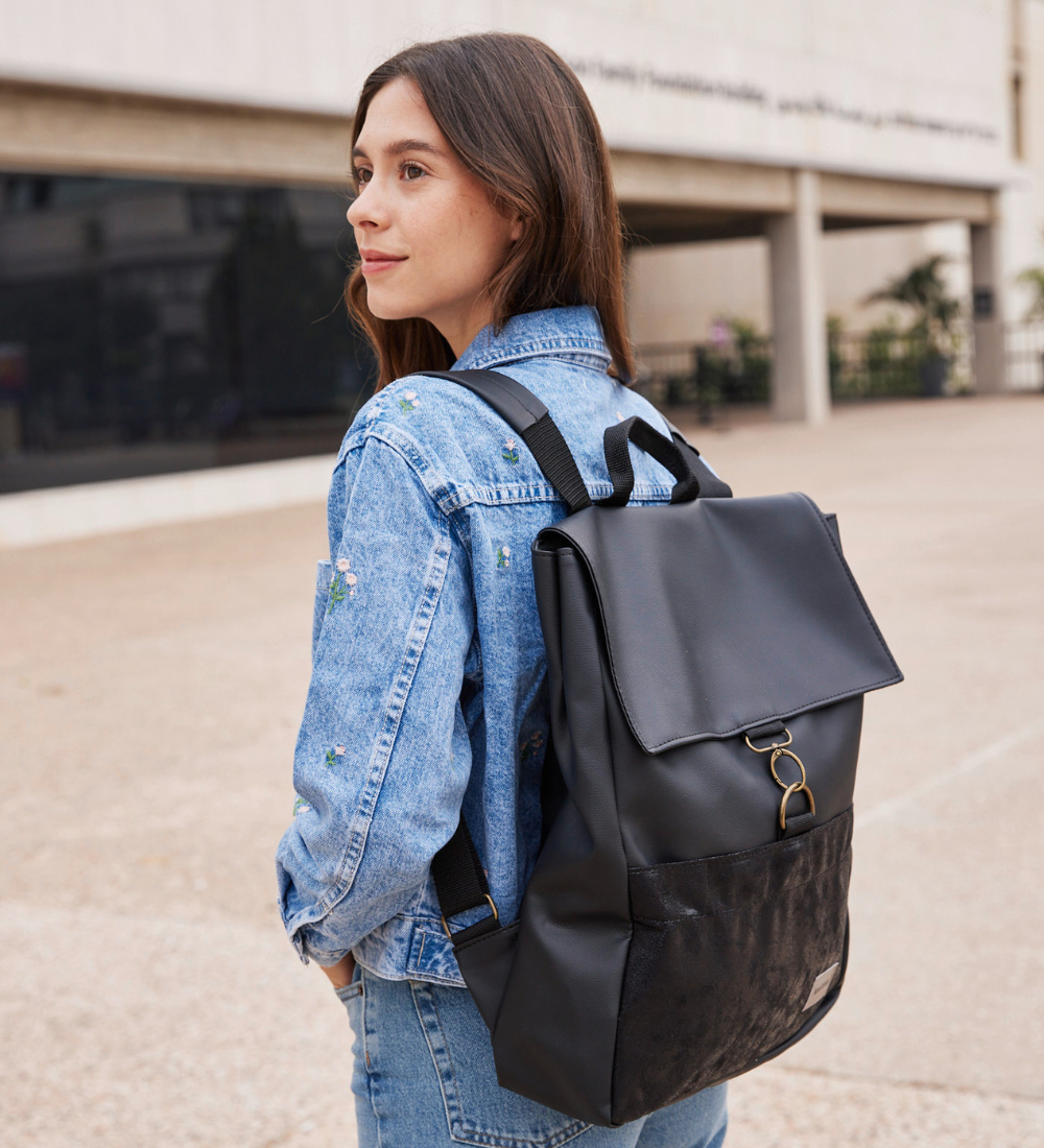 אקספרט פלוס שחור נצנצים ושחור