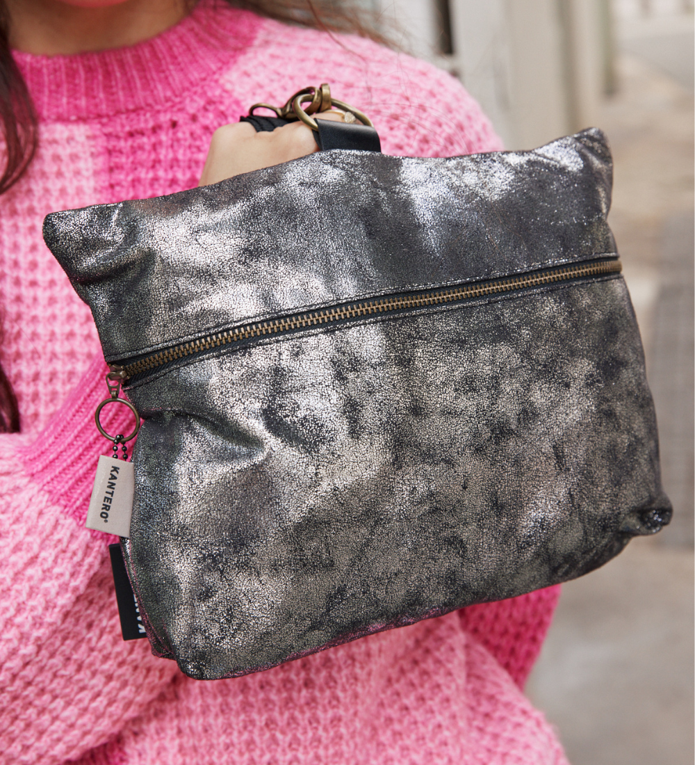 4 ב-1 כסוף משופשף