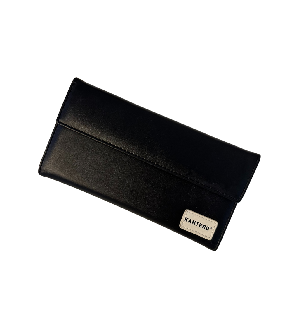 ארנק גדול שחור קלאסי