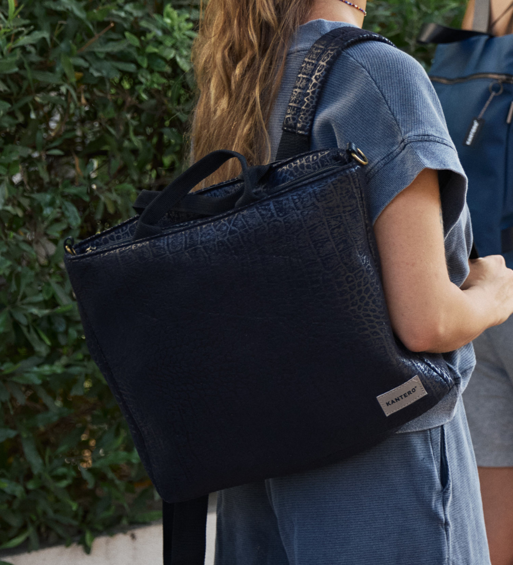 פליפ הדפס תנין שחור