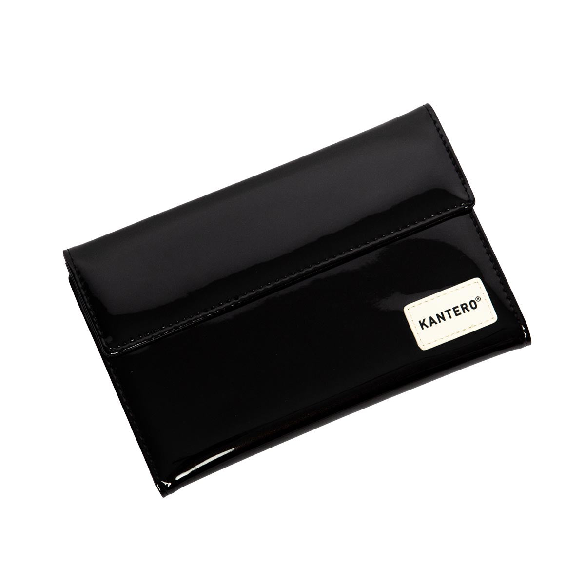 ארנק בינוני שחור לקה 