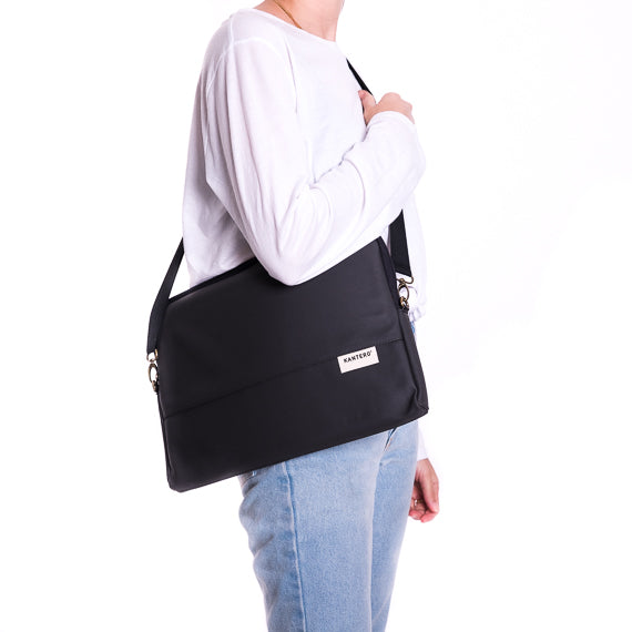 קייס לפטופ שחור מט