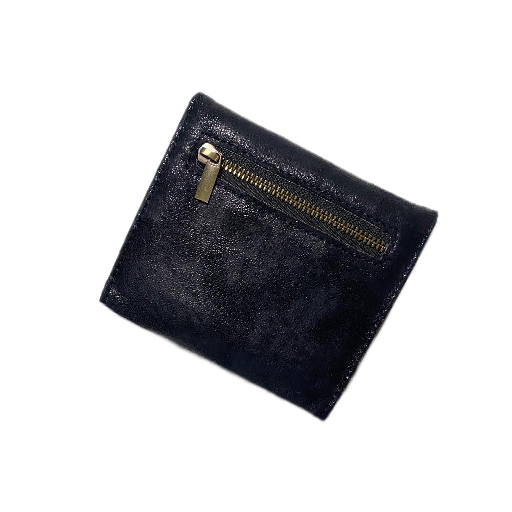 ארנק קטן שחור נצנצים