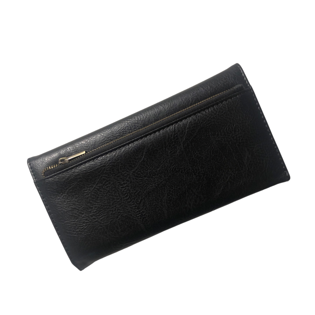 ארנק גדול שחור וינטג׳