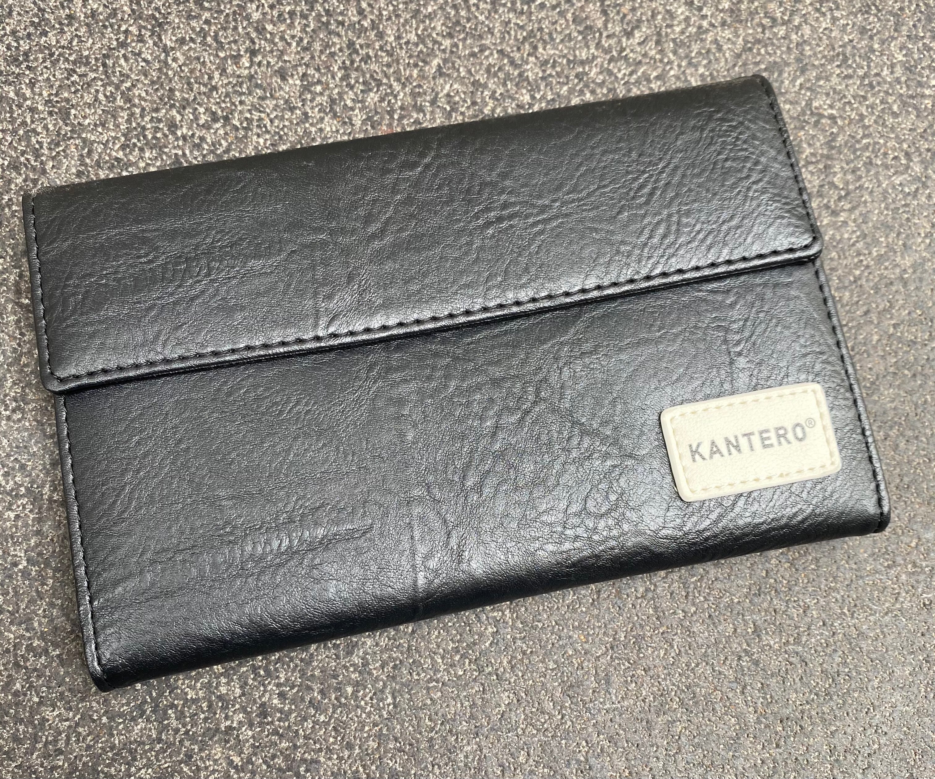 ארנק בינוני שחור וינטג׳