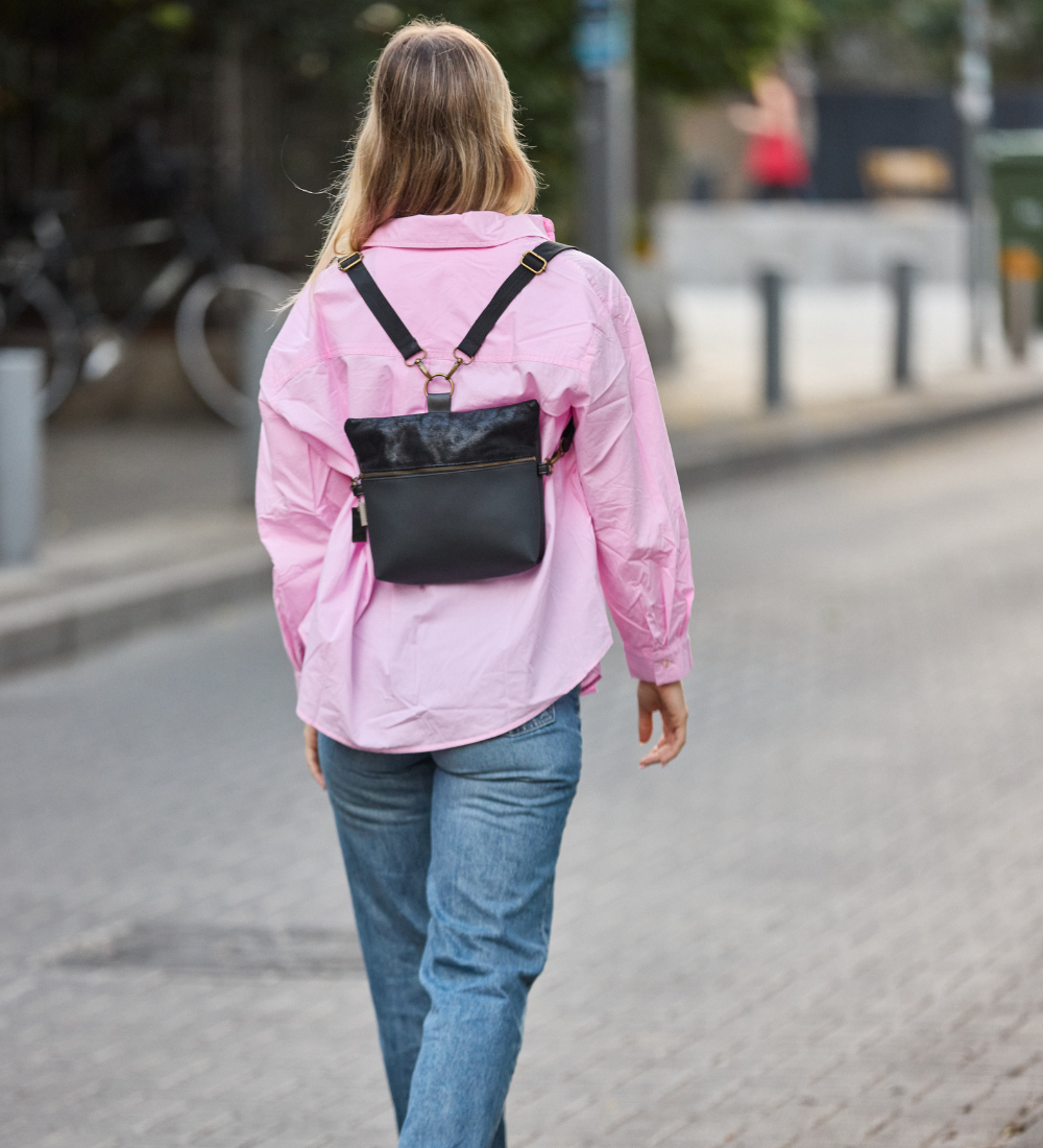 מיני 4 ב-1 שחור נצנצים ושחור