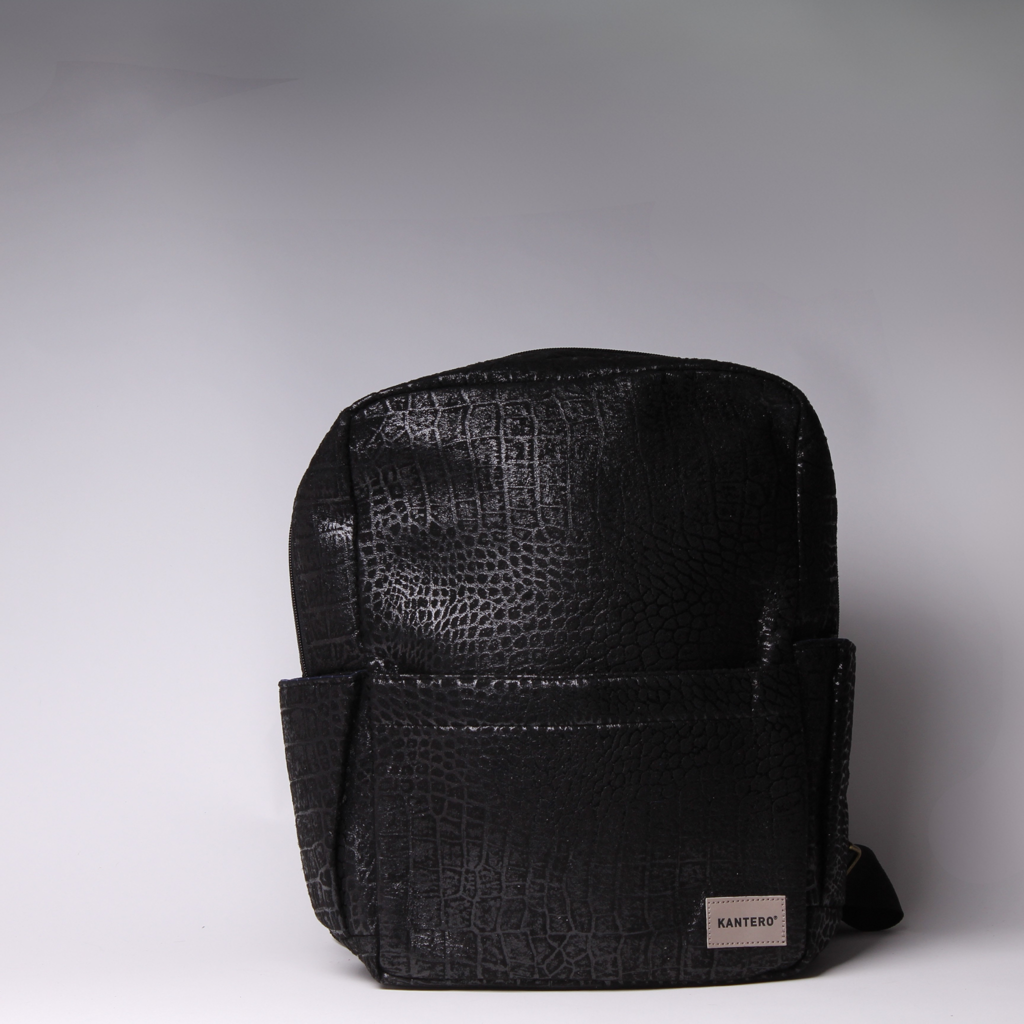 תיק גב וייז הדפס תנין שחור