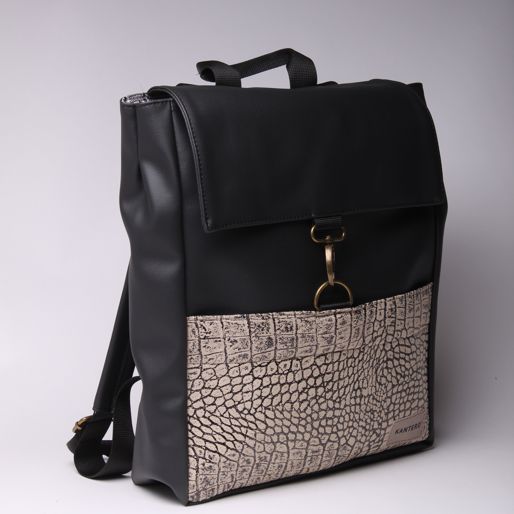 אקספרט הדפס תנין ושחור