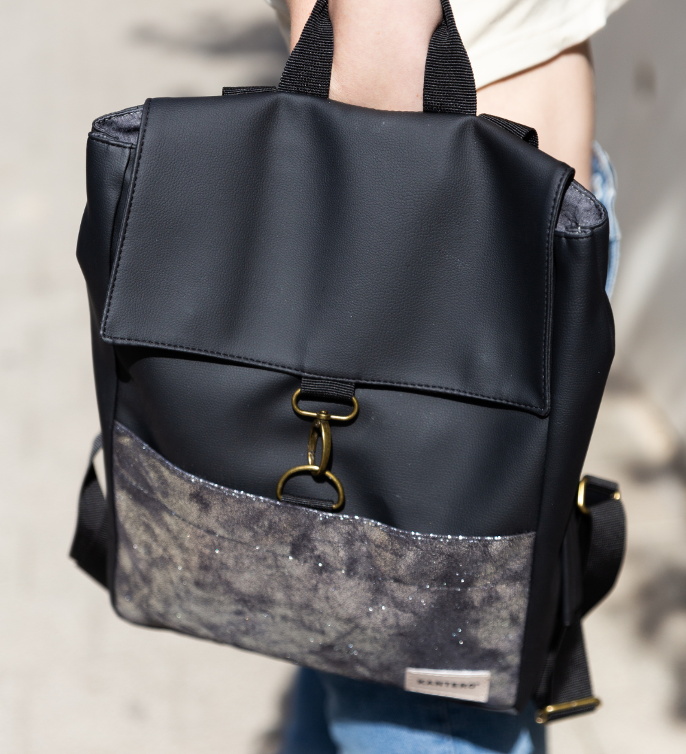 אקספרט כסוף משופשף ושחור