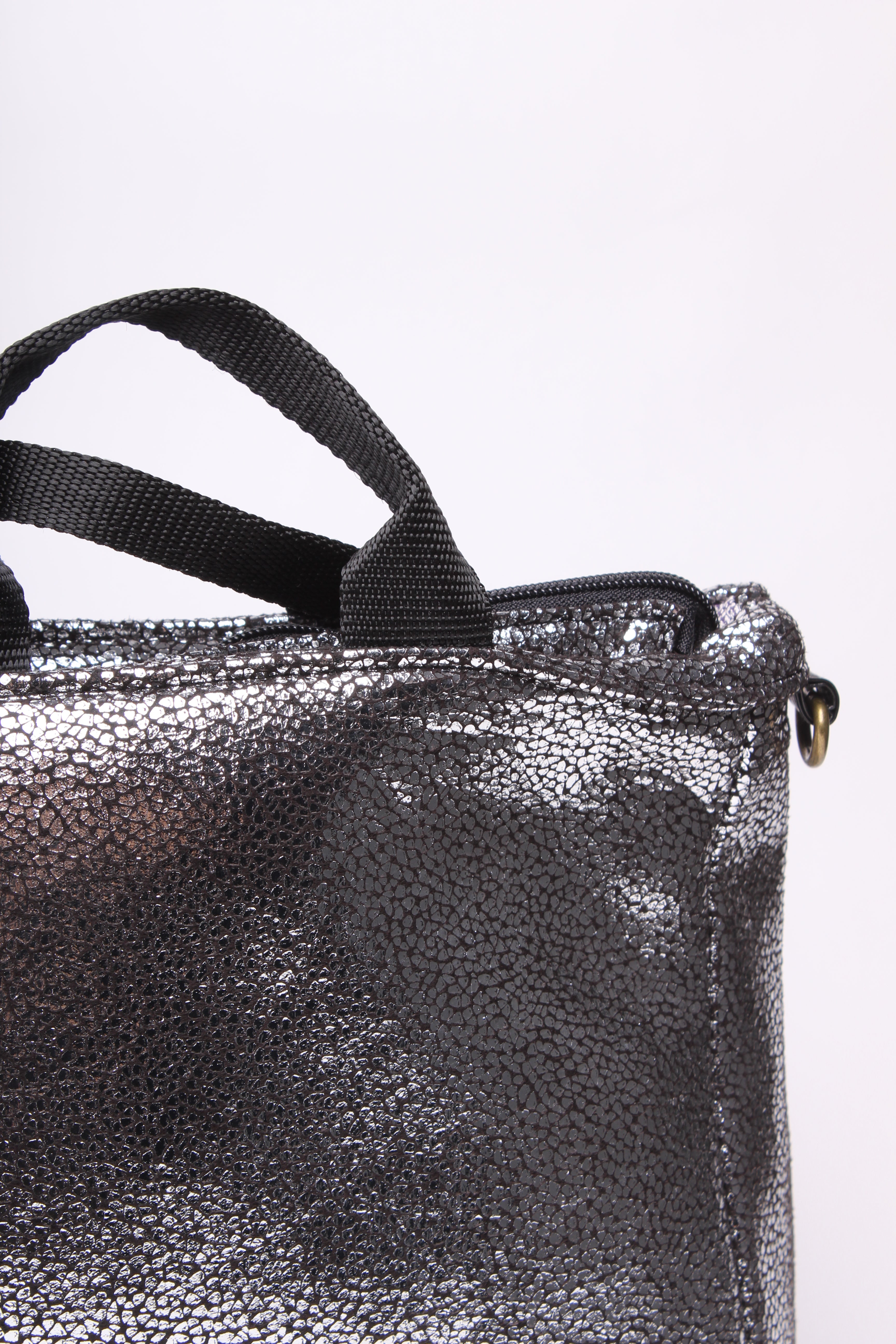 מיני פליפ נצנצים כסוף