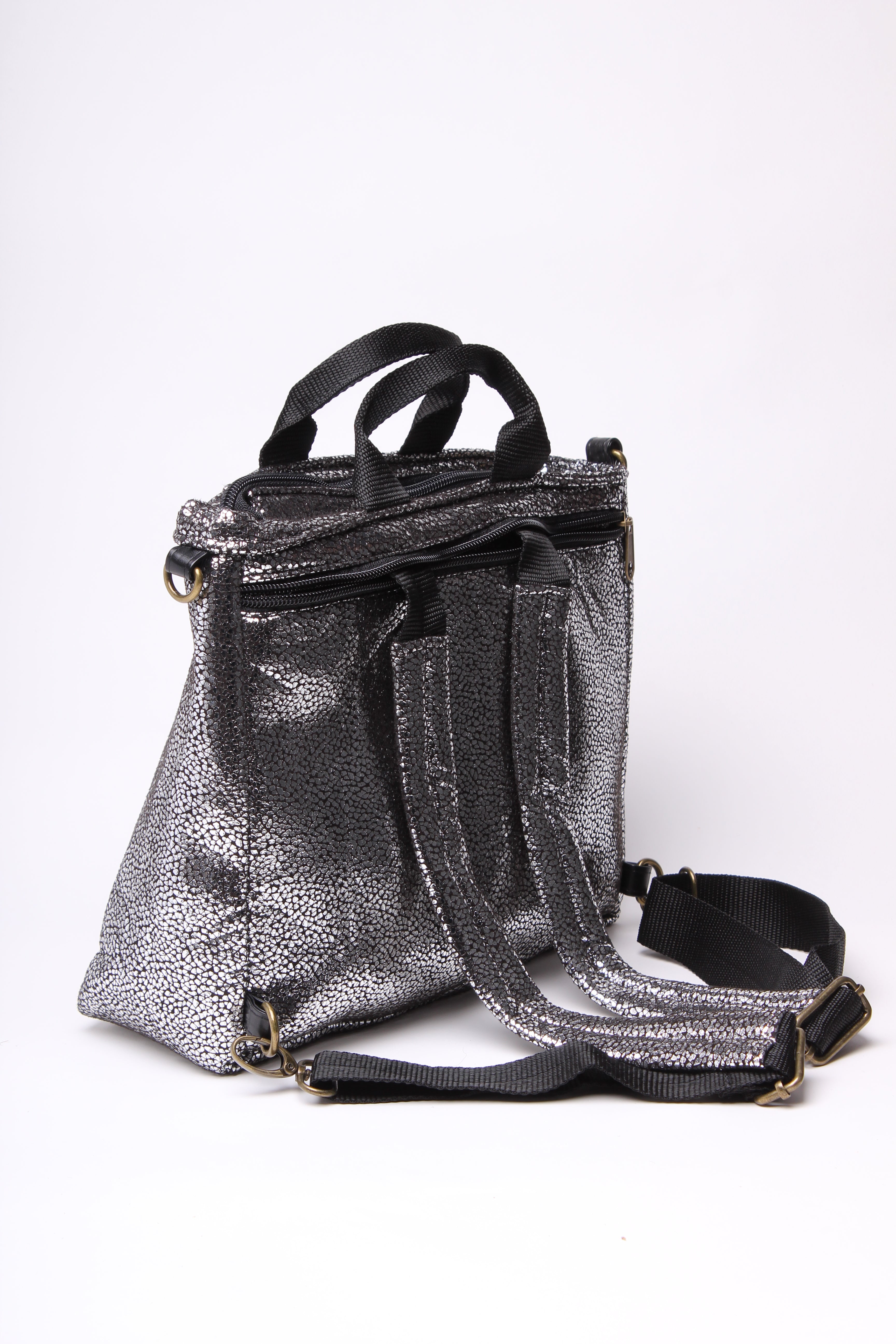 מיני פליפ נצנצים כסוף