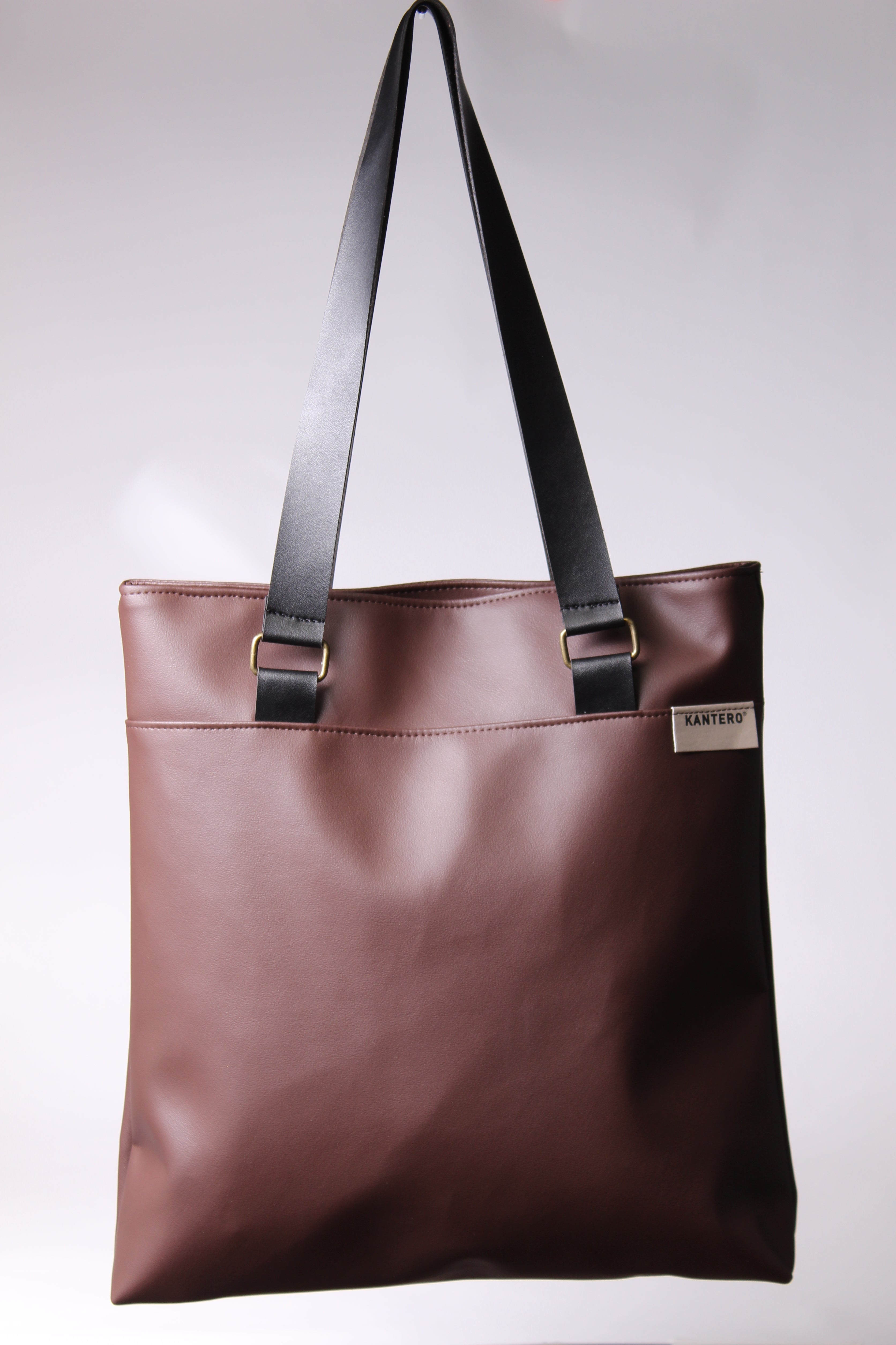 תיק כתף חום כהה