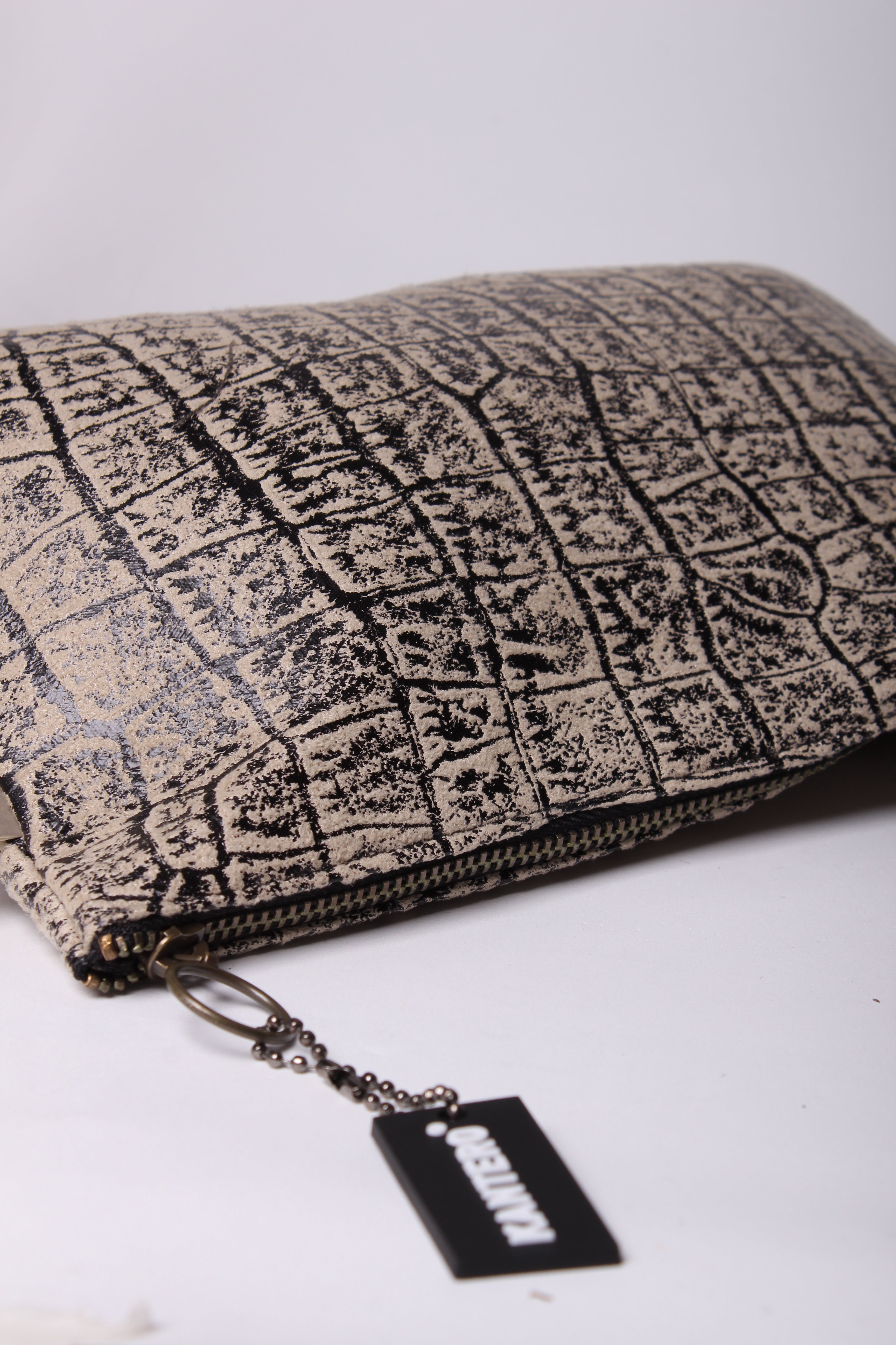 קלאץ' גדול הדפס תנין