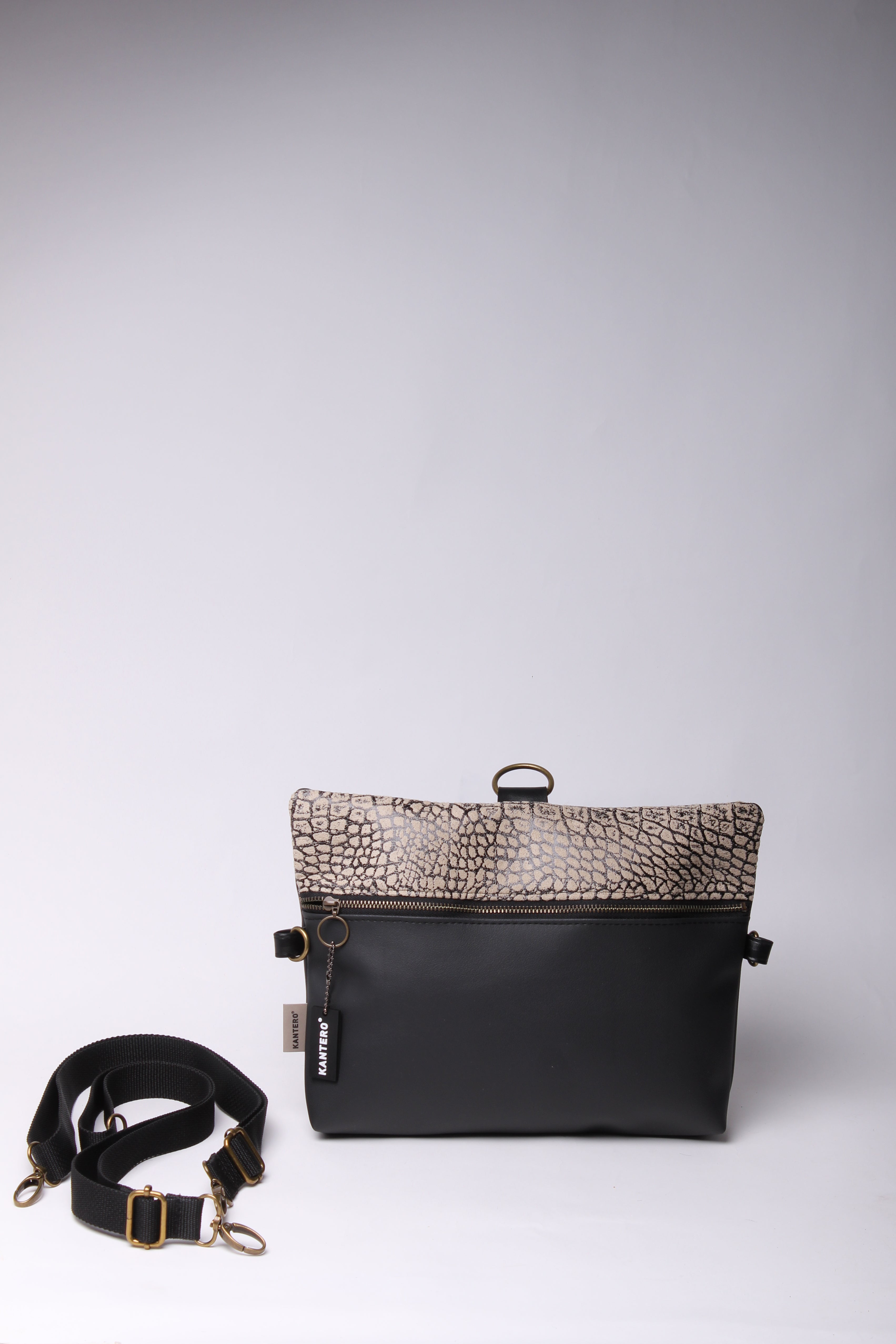 4 ב-1 הדפס תנין ושחור