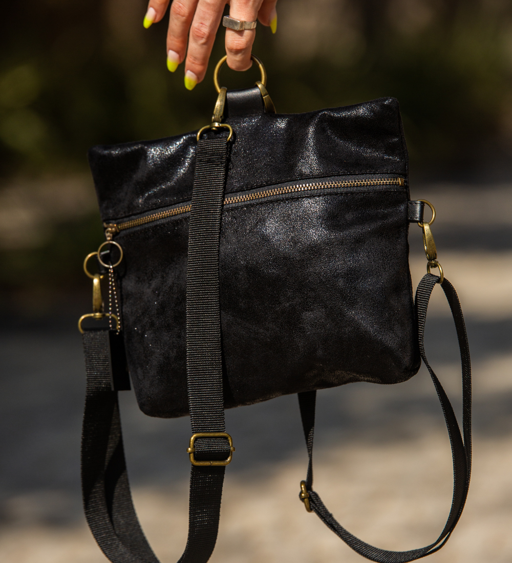 מיני4  ב- 1שחור נצנצים