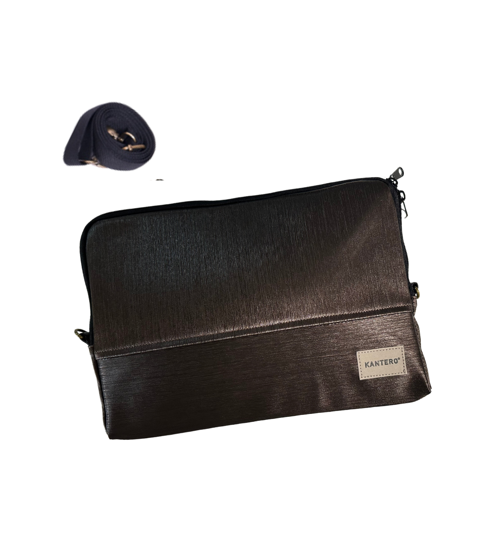 קייס חום מבריק משויף