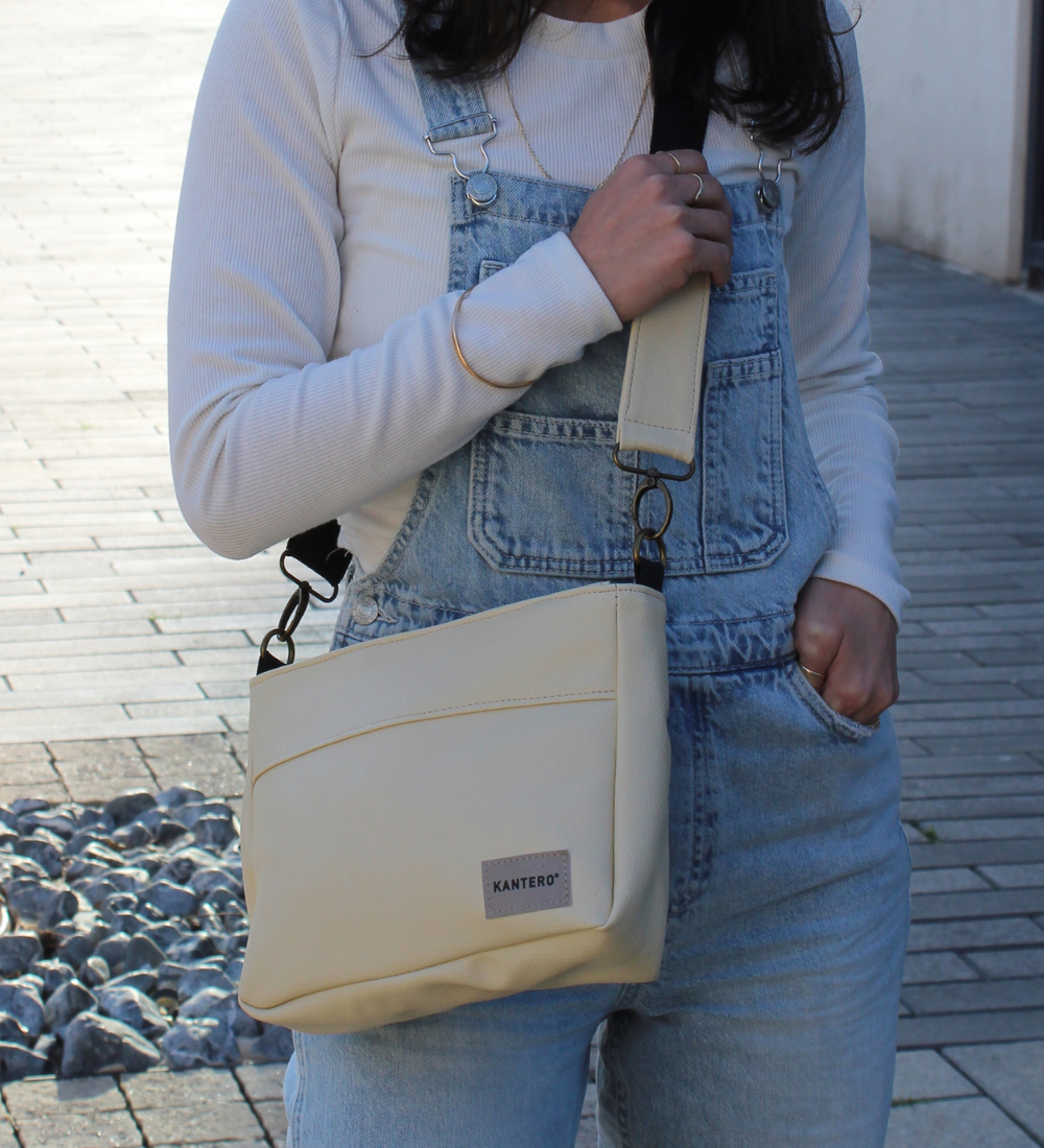 תיק צד  SLIDE - קרם