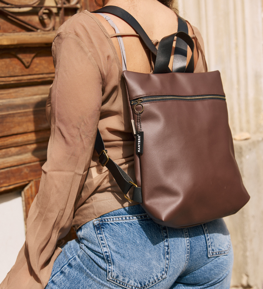 מיני מלבן חום כהה