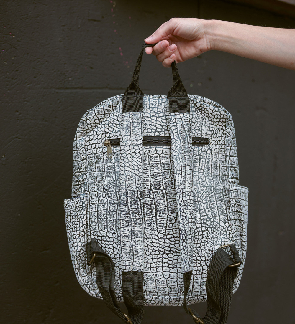 תיק גב וייז הדפס תנין