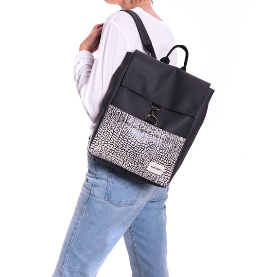 אקספרט הדפס תנין ושחור