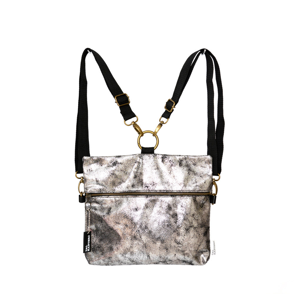 מיני 4 ב-1  כסוף משופשף