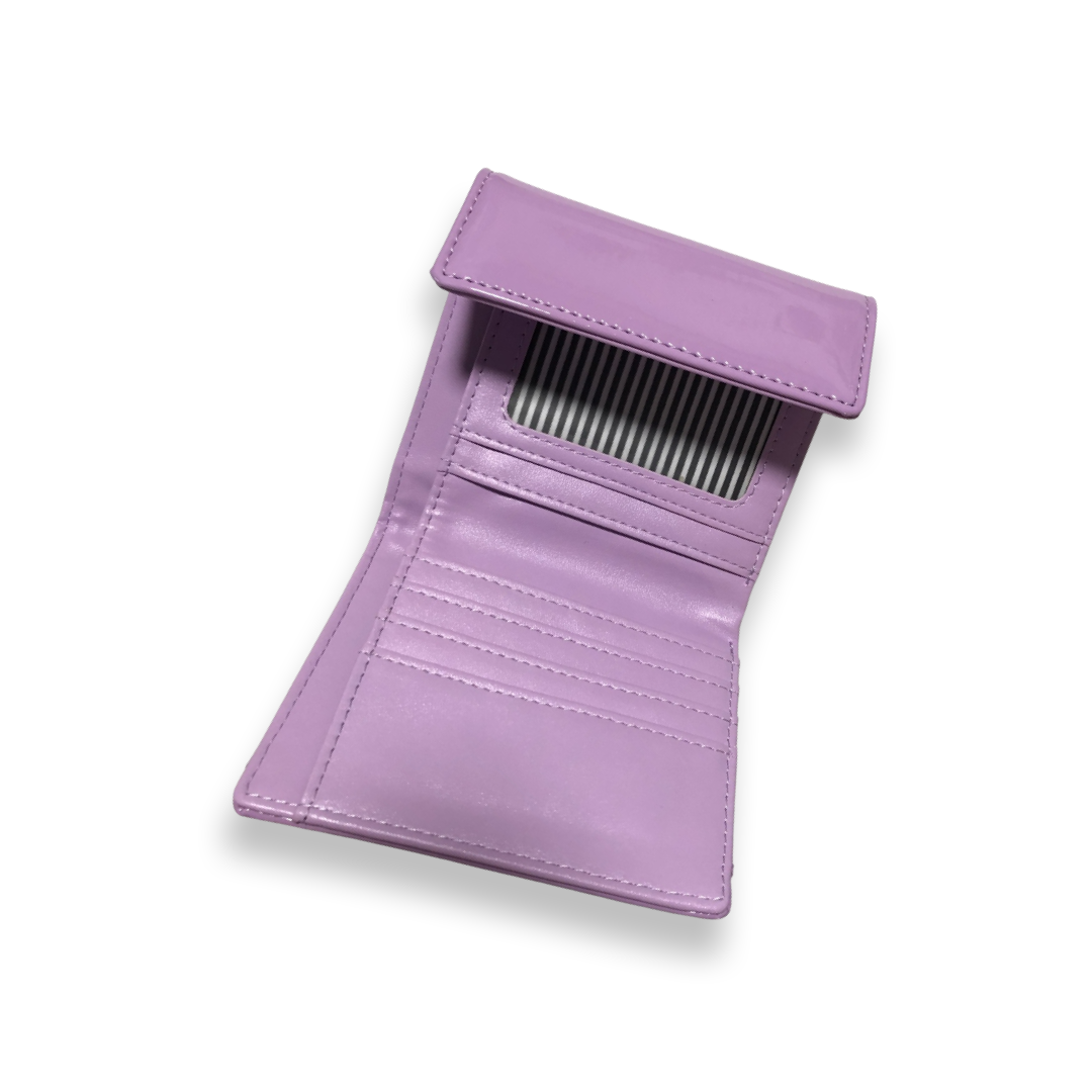 ארנק קטן סגול לילך לקה