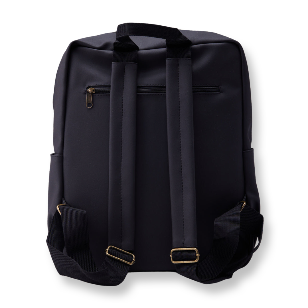 תיק גב וייז הדפס תנין שחור ושחור