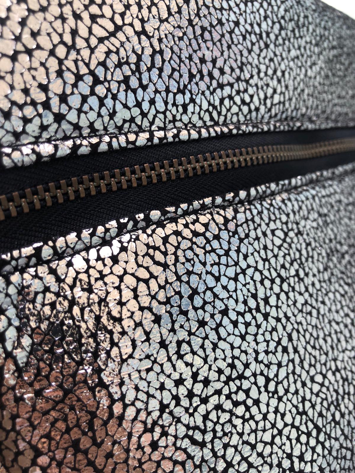 מיני 4 ב-1 נצנצים כסוף כהה