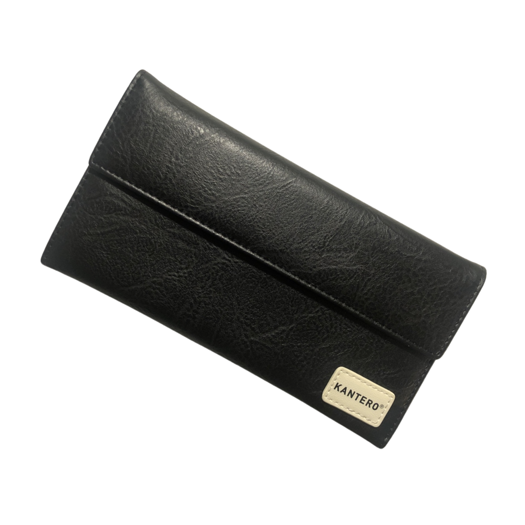 ארנק גדול שחור וינטג׳